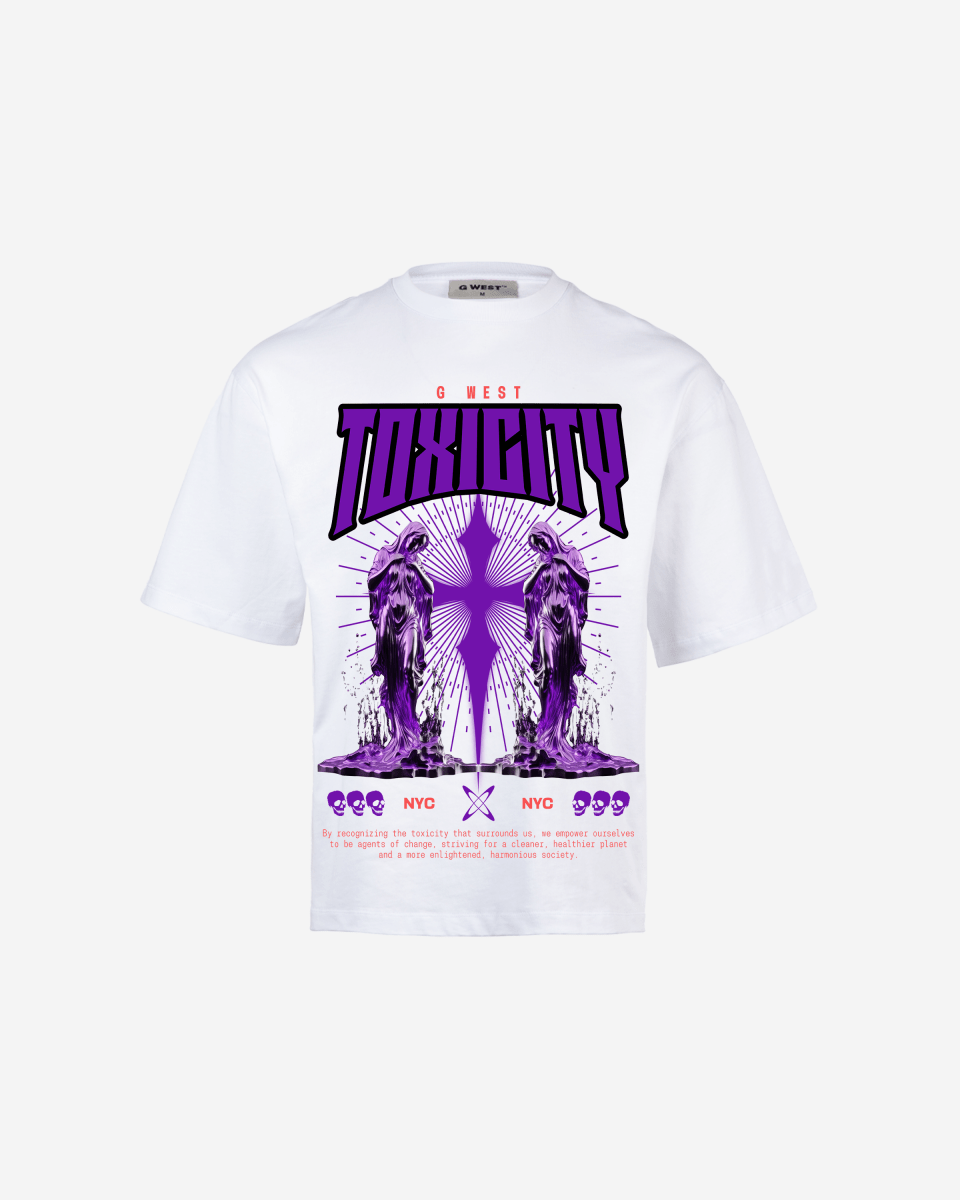 G-WEST TOXICITY OVERSIZED TEE