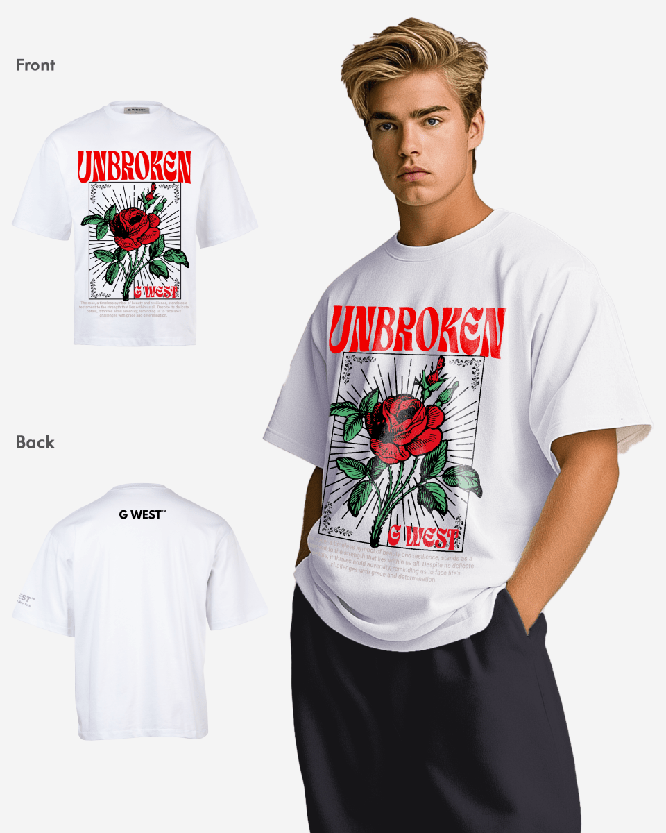 G-WEST UNBROKEN OVERSIZED TEE