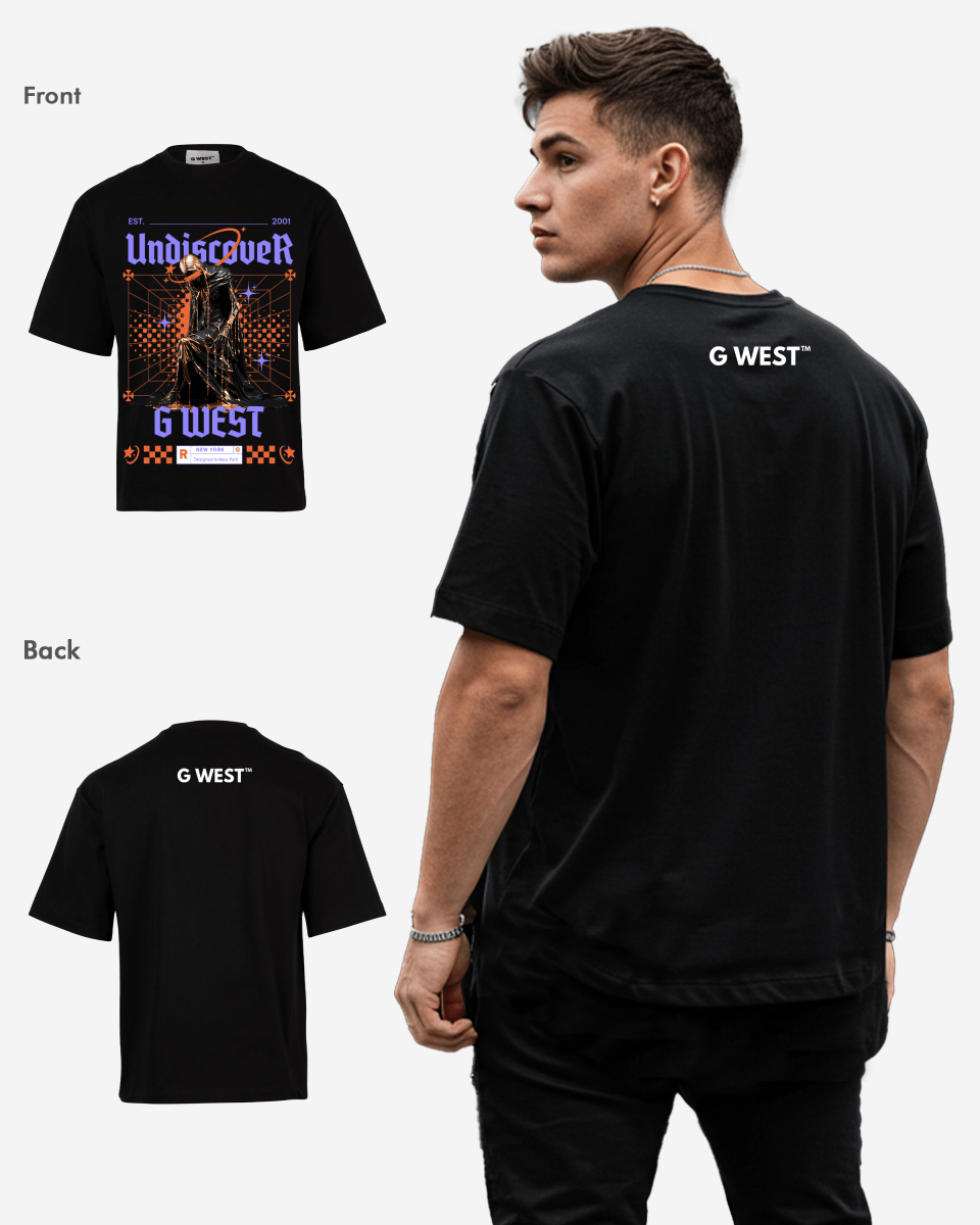 G-WEST UNDISCOVER OVERSIZED TEE