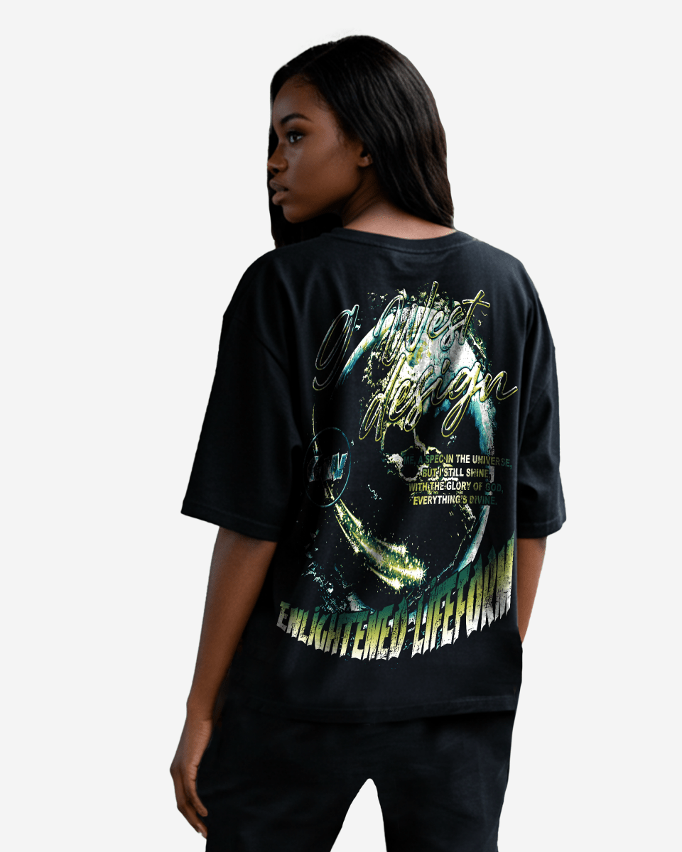 G West Womens Universe Premium Oversized Tee
