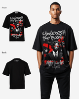 G-WEST UNLEASH THE RAW OVERSIZED TEE