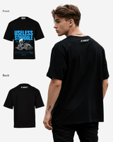 G-WEST USELESS STRUGGLE OVERSIZED TEE