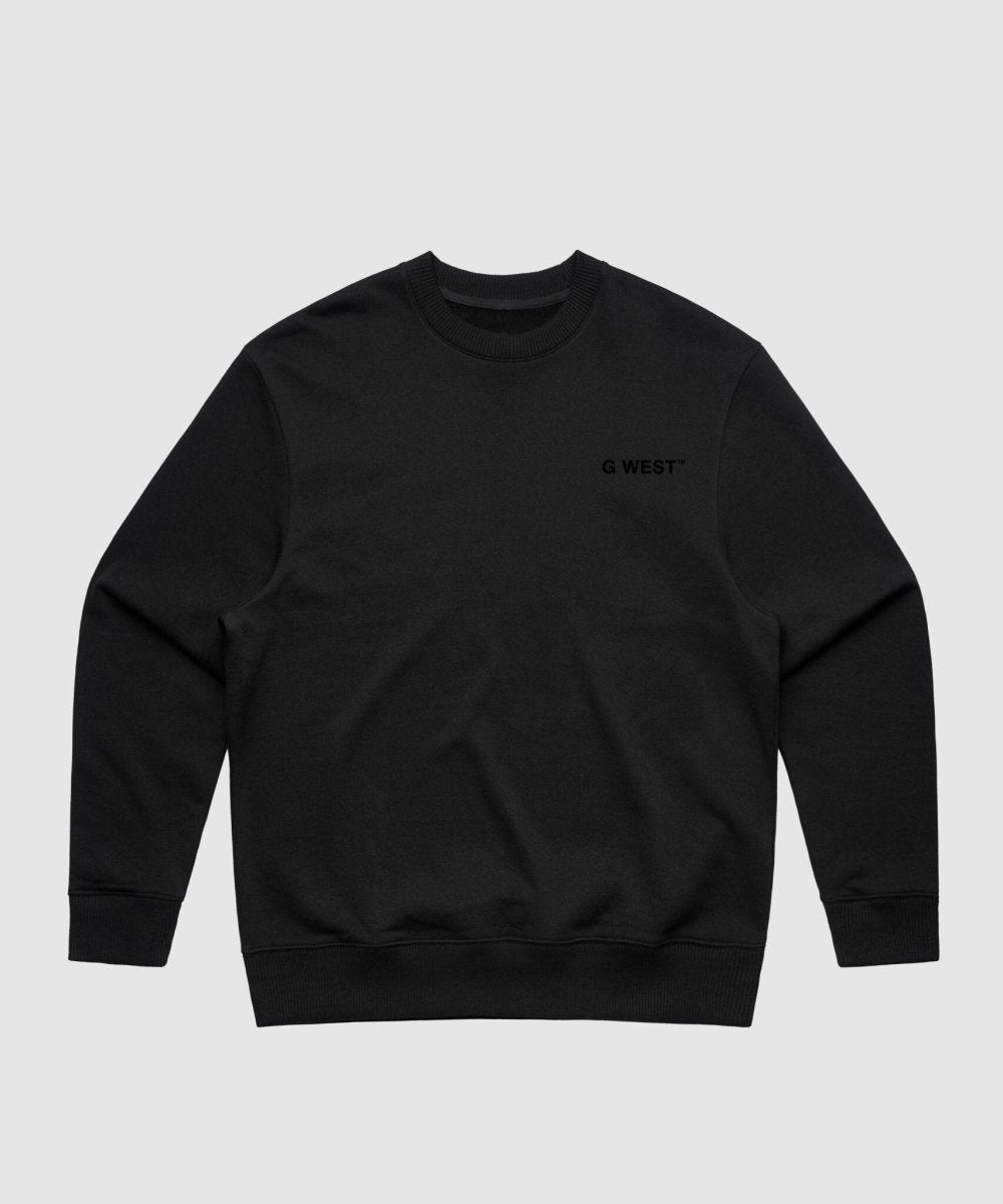G West Vinyl Zombie Heavy Premium Crewneck
