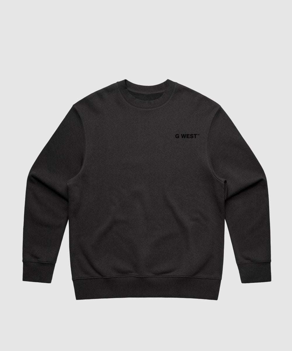 G West Vinyl Zombie Heavy Premium Crewneck