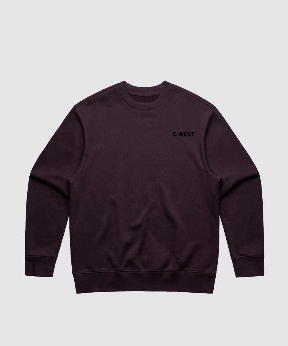 G West Vinyl Zombie Heavy Premium Crewneck