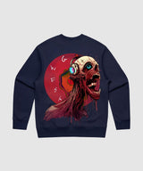 G West Vinyl Zombie Heavy Premium Crewneck