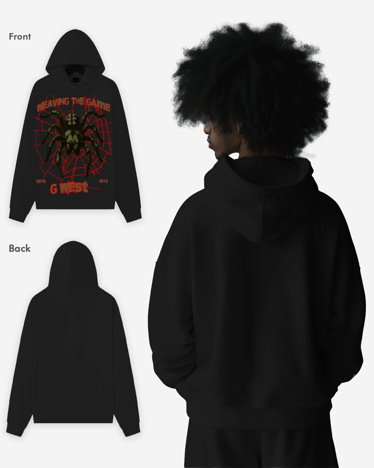 G West Weaving The Game Hoodie