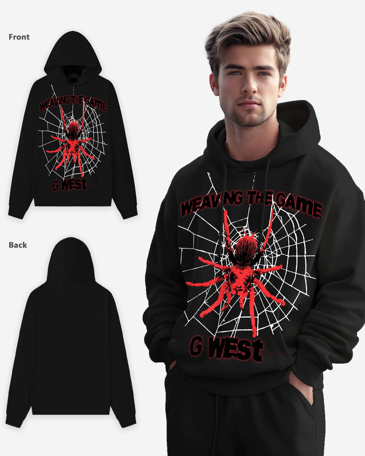 G West Weaving The Game Hoodie