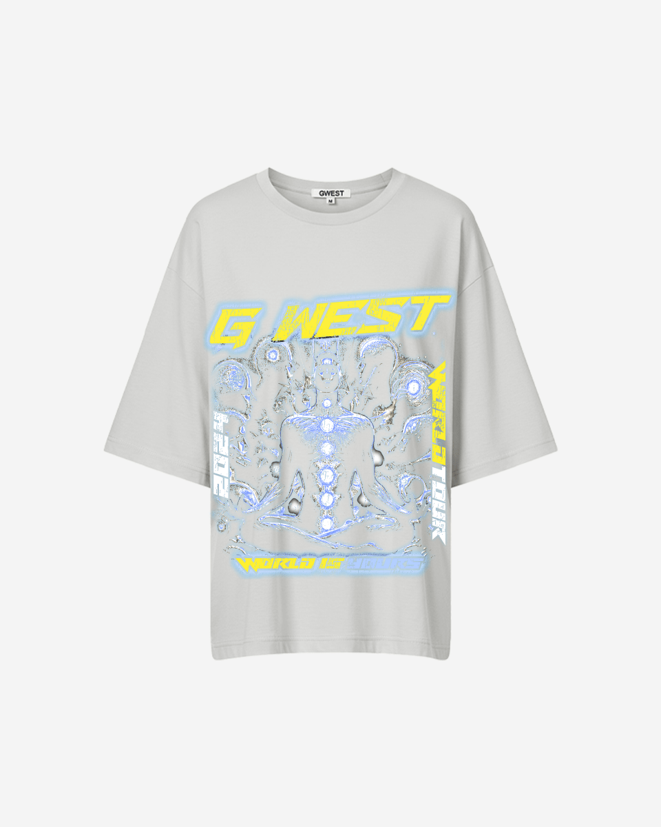 G West Womens World Is Yours Premium Oversized Tee