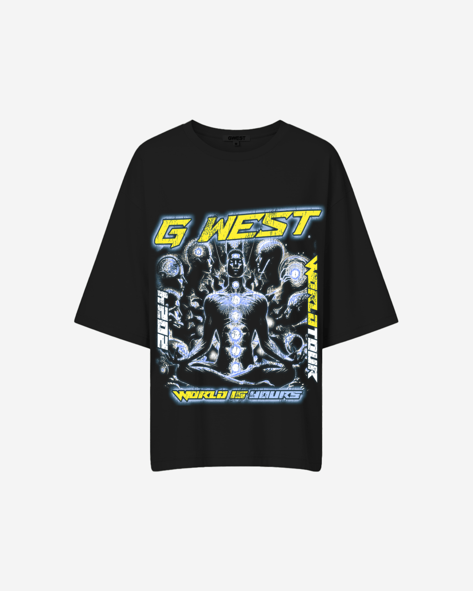 G West Womens World Is Yours Premium Oversized Tee