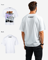 G-WEST WORTH SOMETHING OVERSIZED TEE