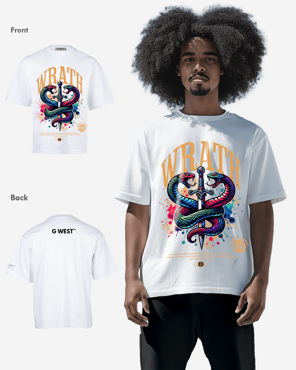 G-WEST WRATH OVERSIZED TEE