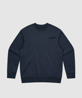G WEST YELLOW FACE HEAVY PREMIUM CREWNECK