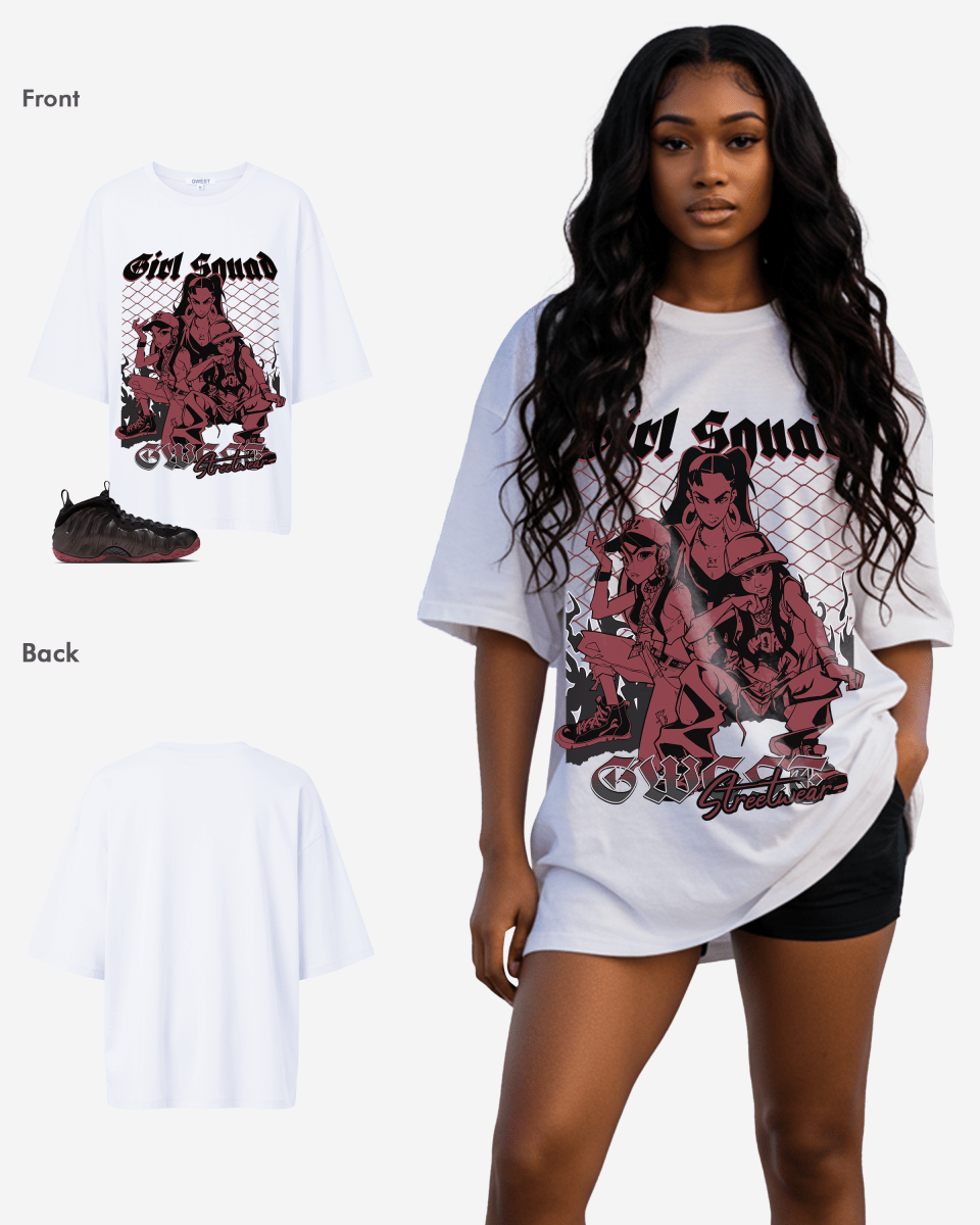 G West Girl Squad Oversized Women's T-Shirt