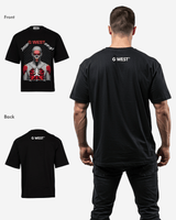 GWEST red eyed rage OVERSIZED TEE
