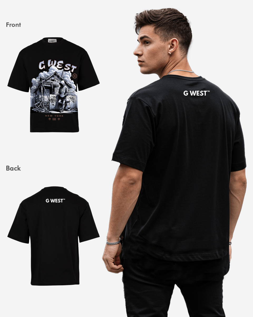 GWEST WANDERING SPIRIT OVERSIZED TEE