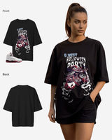 G West Halloween Party Oversized Women's T-Shirt