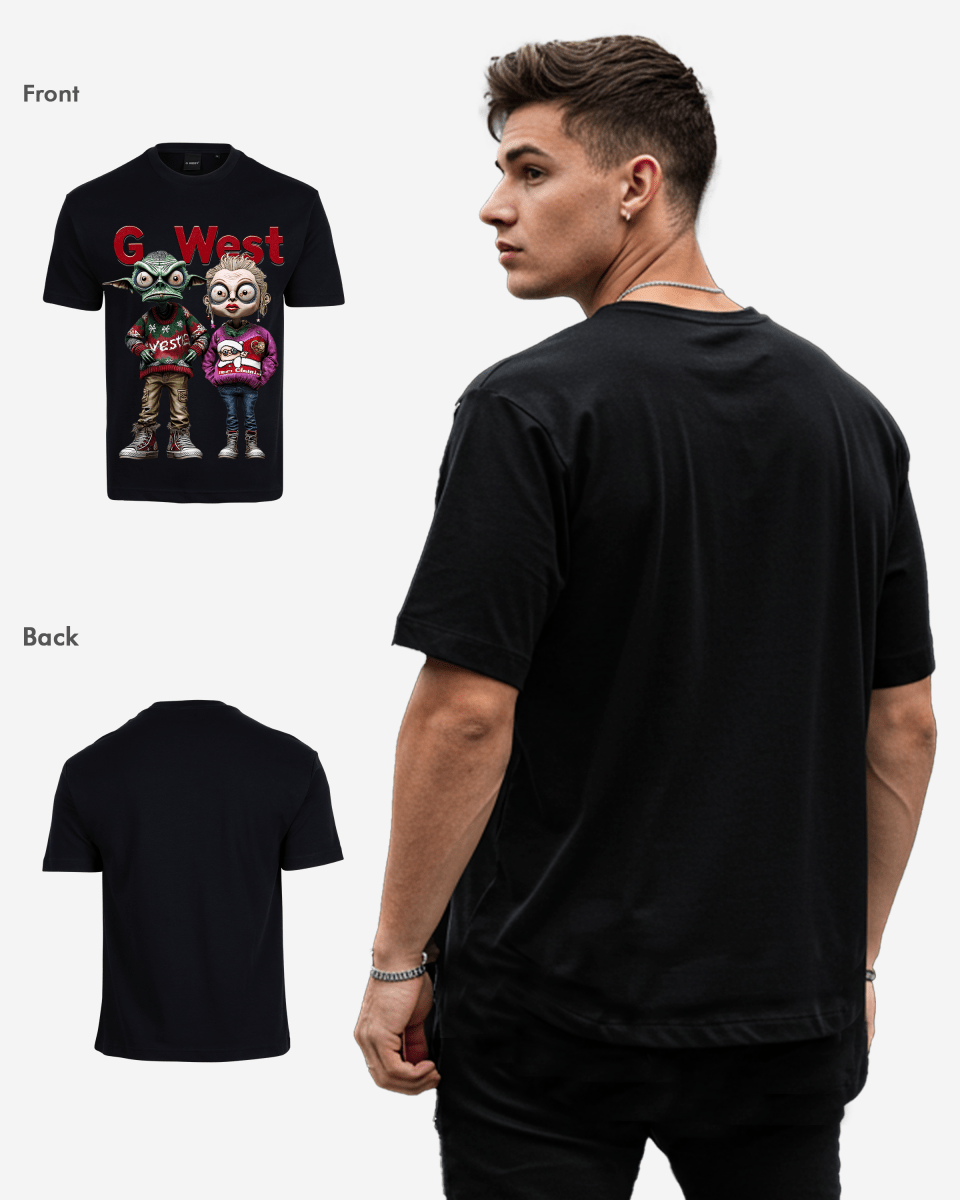 Holiday Visitors Oversized T-Shirt