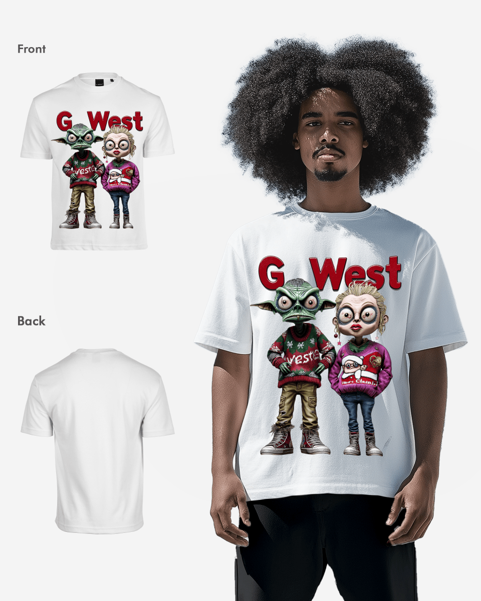 Holiday Visitors Oversized T-Shirt