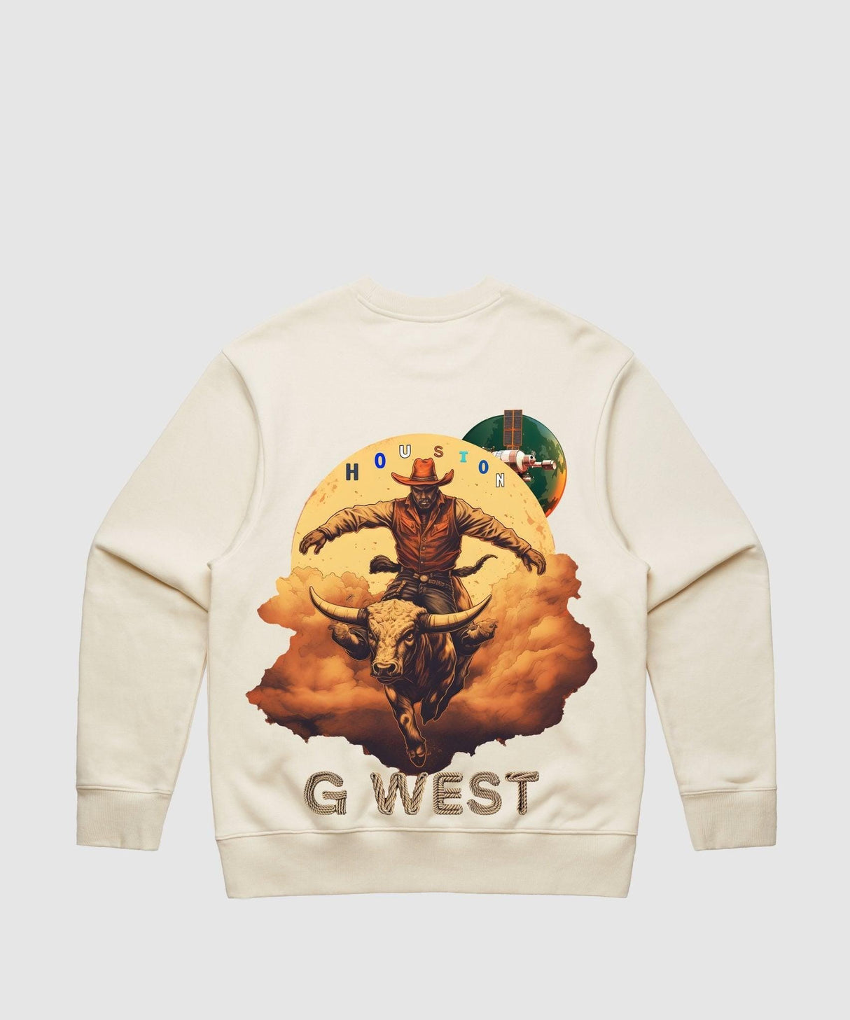 G West Houston Rodeo Heavy Premium Crewneck