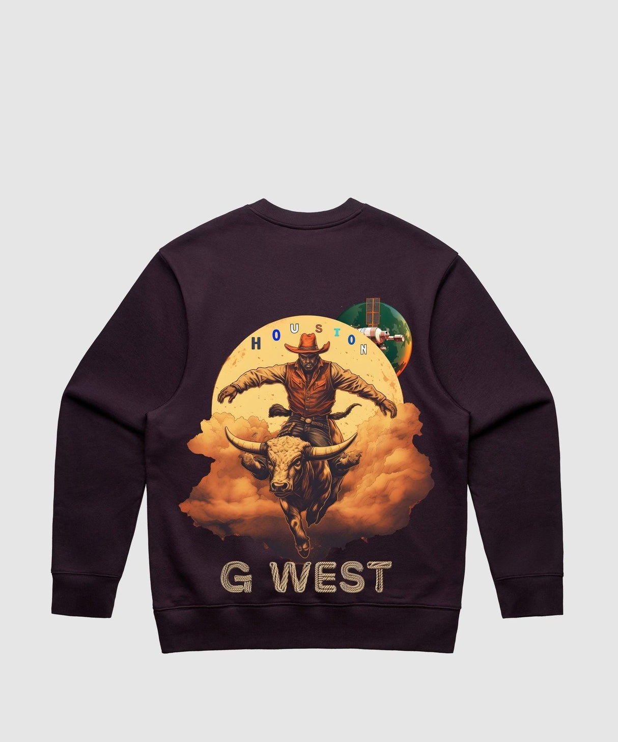 G West Houston Rodeo Heavy Premium Crewneck