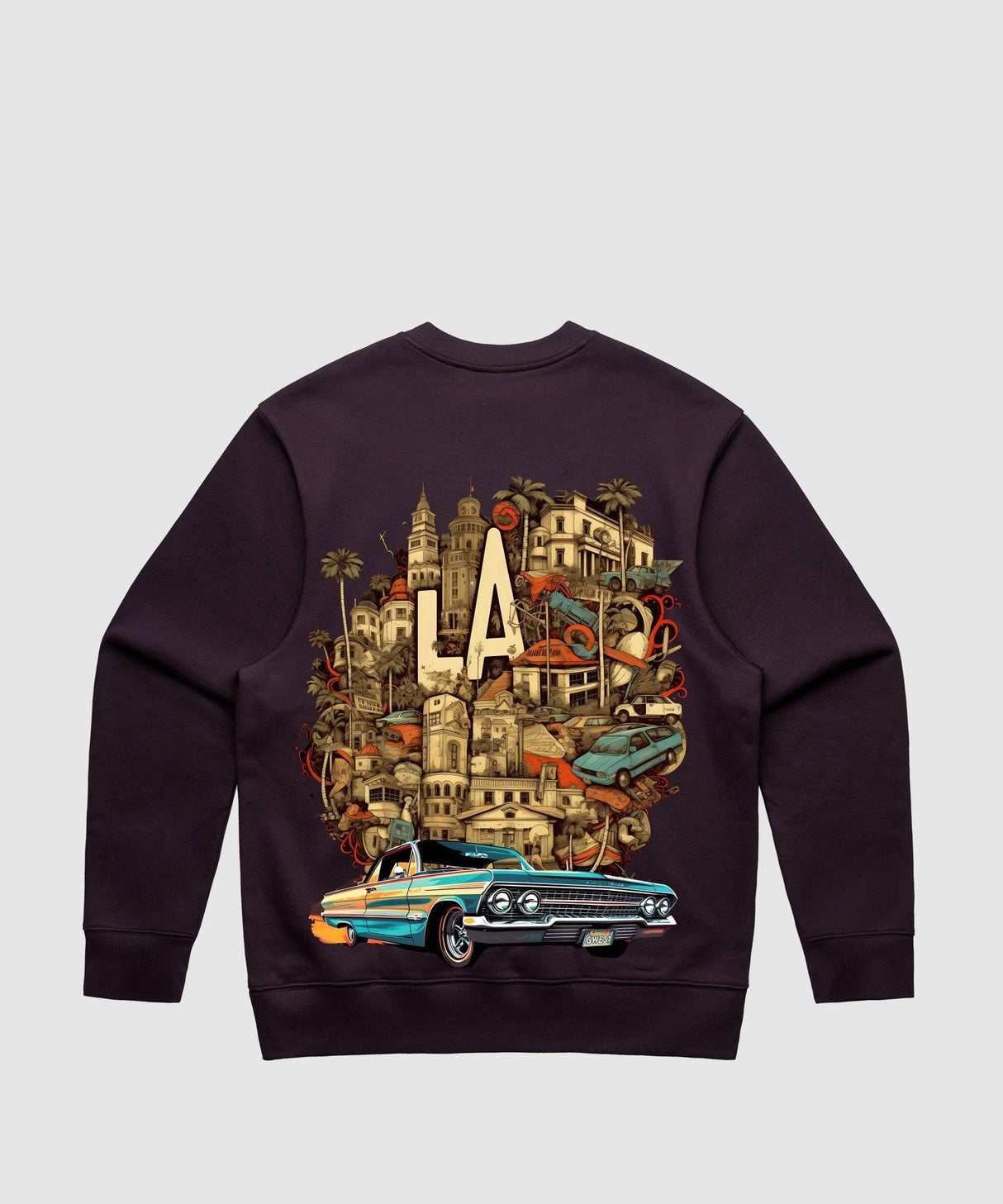 G West La Culture Heavy Premium Crewneck