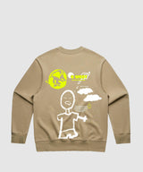 G West Stick Figure Heavy Premium Crewneck