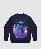 G West Purple Reaper Heavy Premium Crewneck