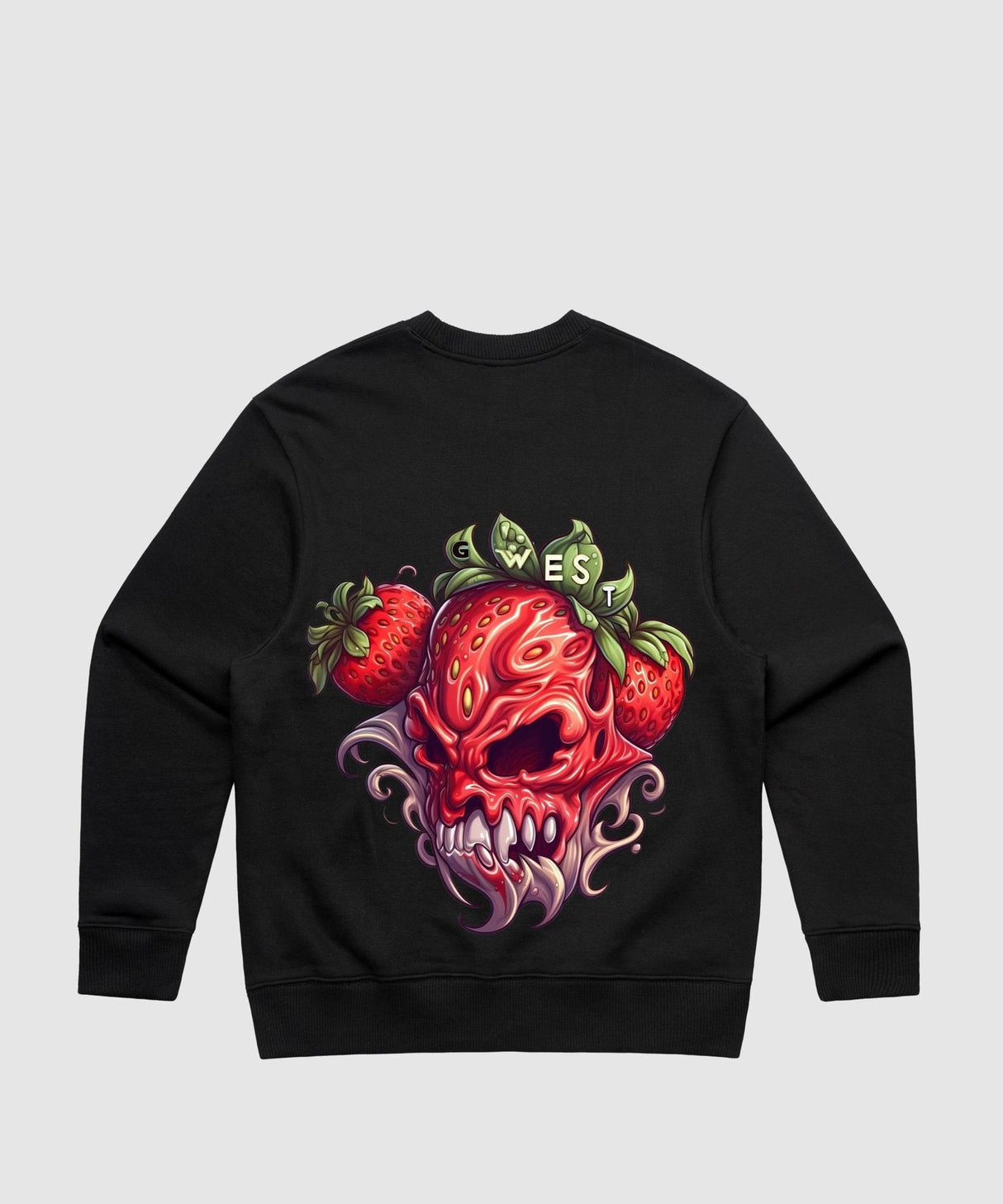 G West Mutated Strawberry Heavy Premium Crewneck