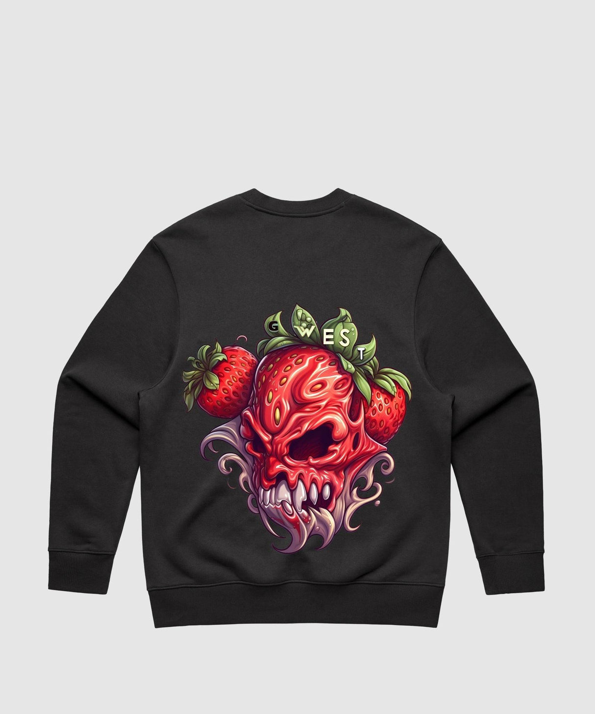 G West Mutated Strawberry Heavy Premium Crewneck