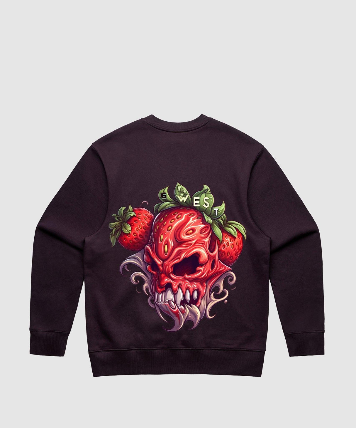G West Mutated Strawberry Heavy Premium Crewneck