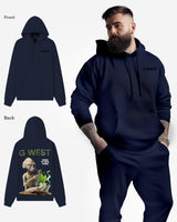 G West Higher Lifeform Heavy Premium Oversized Hoodie