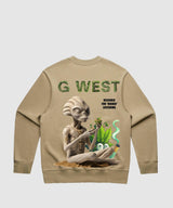 G West Higher Lifefrom Heavy Premium Crewneck