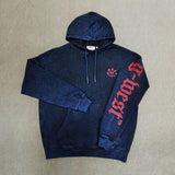 G West Mens Letter Graphic Hoodie
