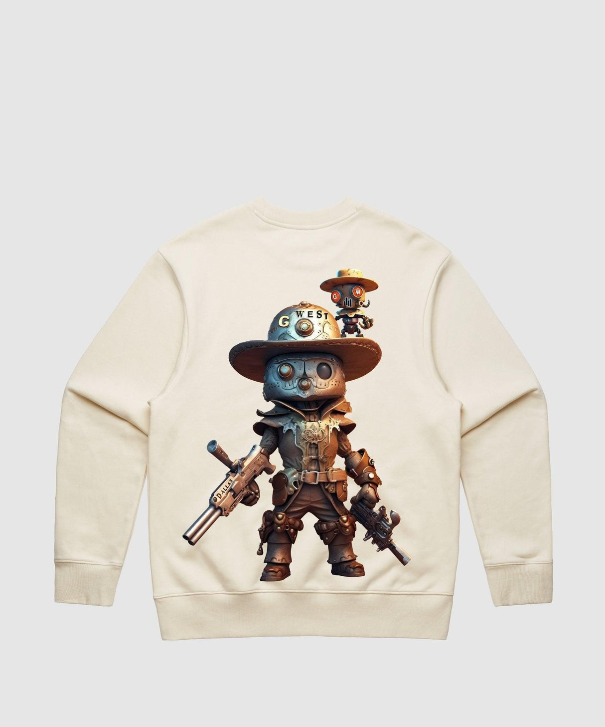 G West Dallas Cowboy Heavy Premium Crewneck