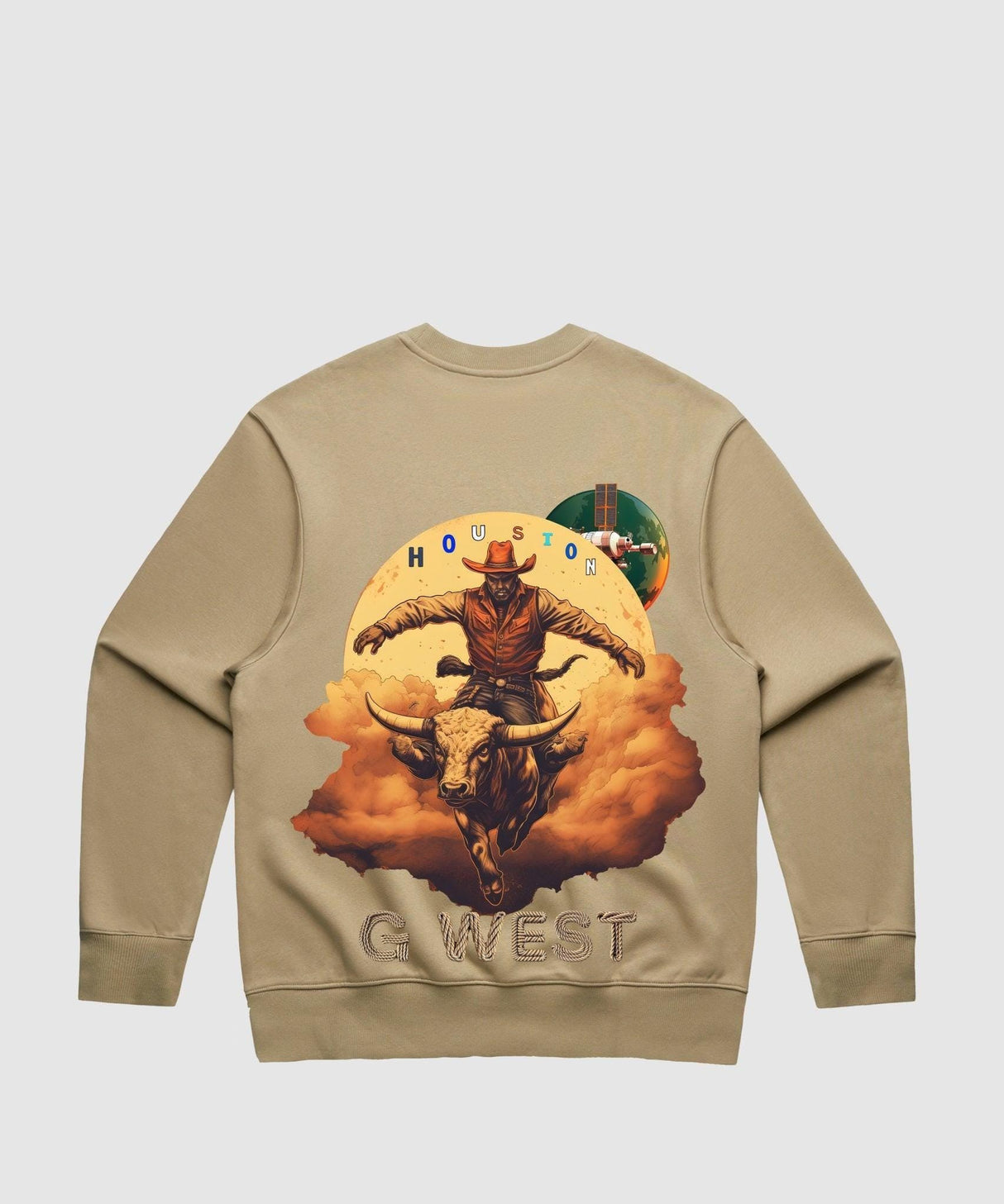 G West Houston Rodeo Heavy Premium Crewneck