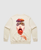 G West Mushroom Lollipop Heavy Premium Crewneck