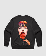 G West Mushroom Lollipop Heavy Premium Crewneck