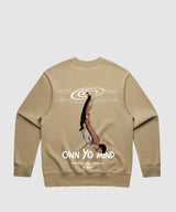 G West Own Yo Mind Heavy Premium Crewneck