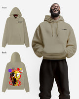 G West Yellow Face Heavy Premium Oversize Hoodie