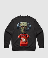G West Telephone Head Heavy Premium Crewneck