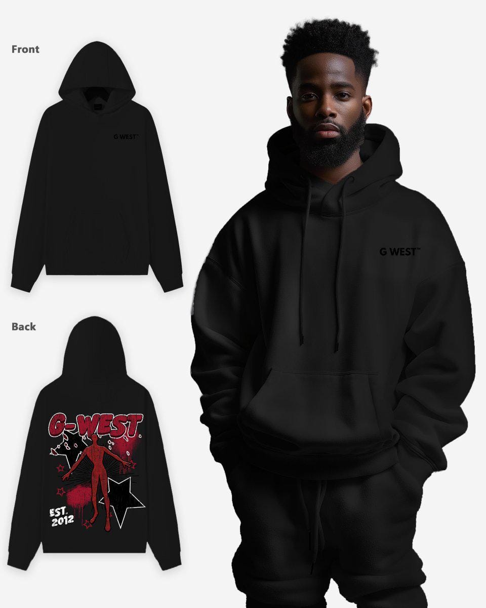 G West Dazzling Dynamo Oversize Hoodie