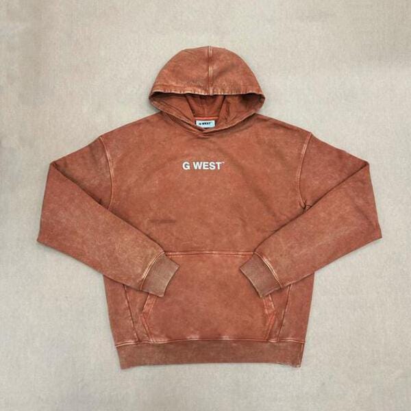 G West Mens Encrypted Acid Wash Hoodie: Gwaphd2028 - 3 Colors