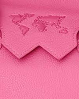 SPRAYGROUND JAMES GLOBAL PINK SPIRKIN HANDBAG