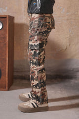 Kids streetwear camo cargo baggy jeans stylish everyday wear