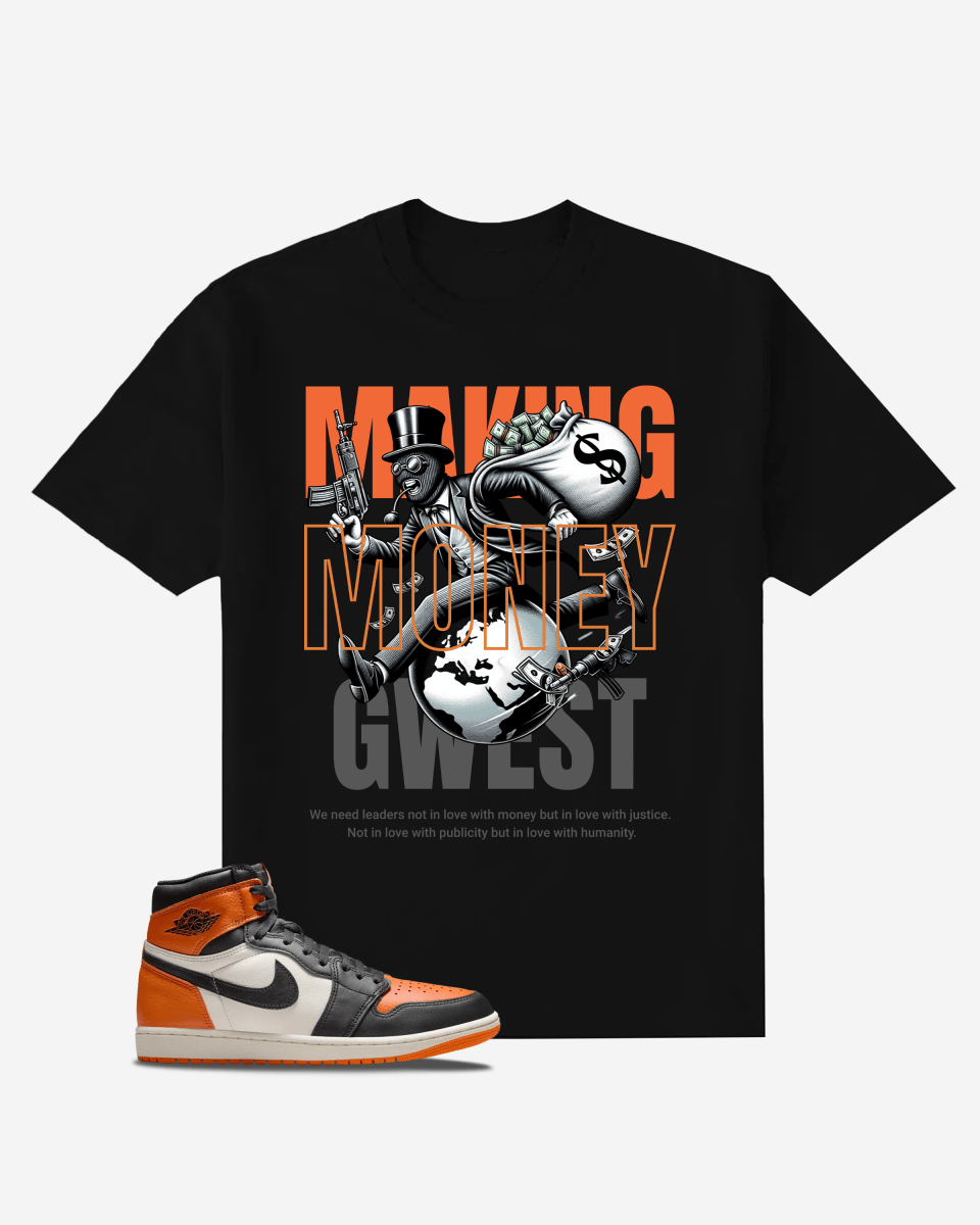 Making Money Not Justice Oversized T-Shirt