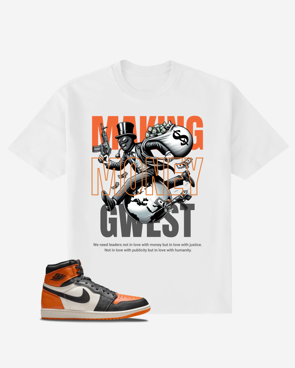 Making Money Not Justice Oversized T-Shirt