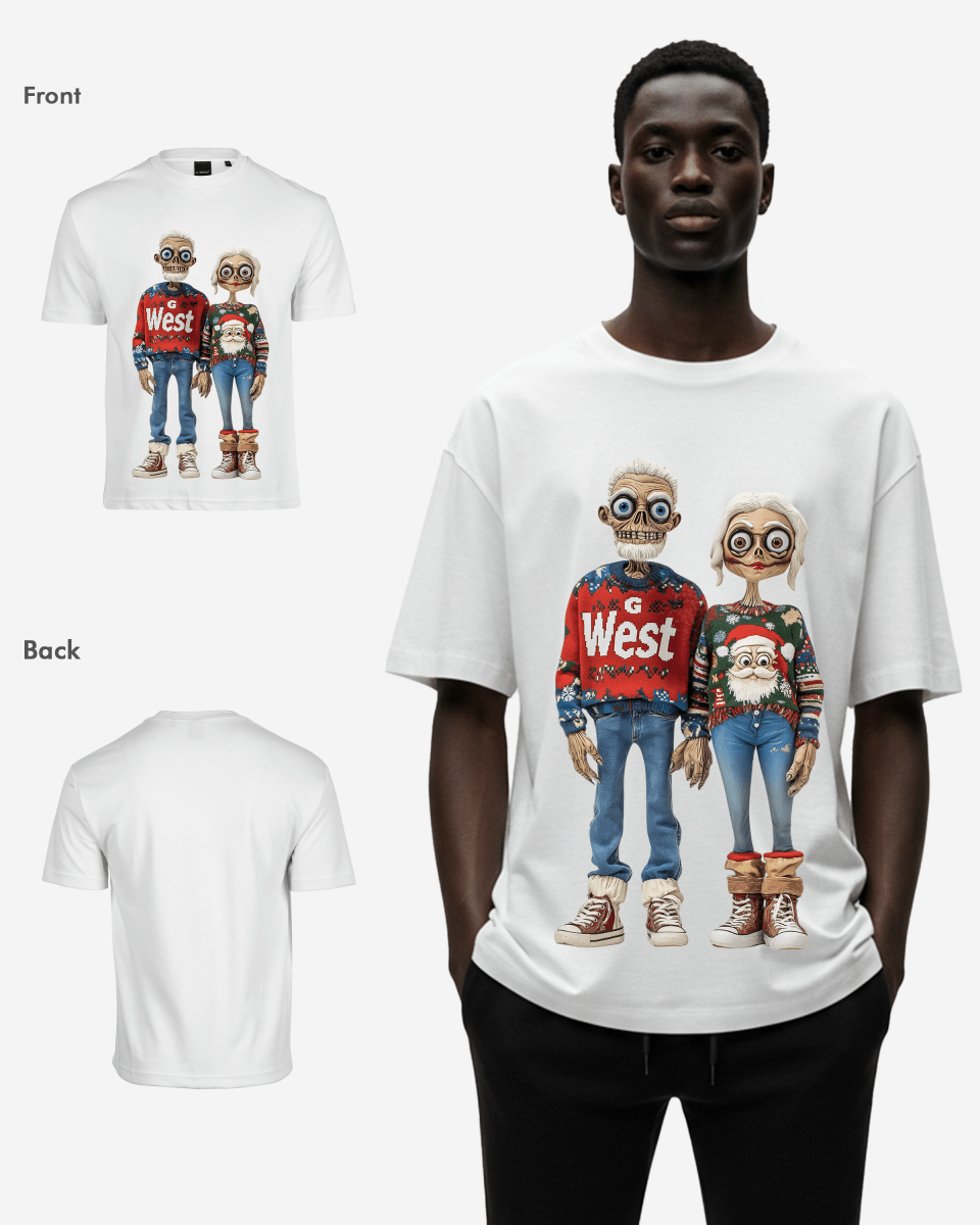 Merry Match Oversized  T-Shirt