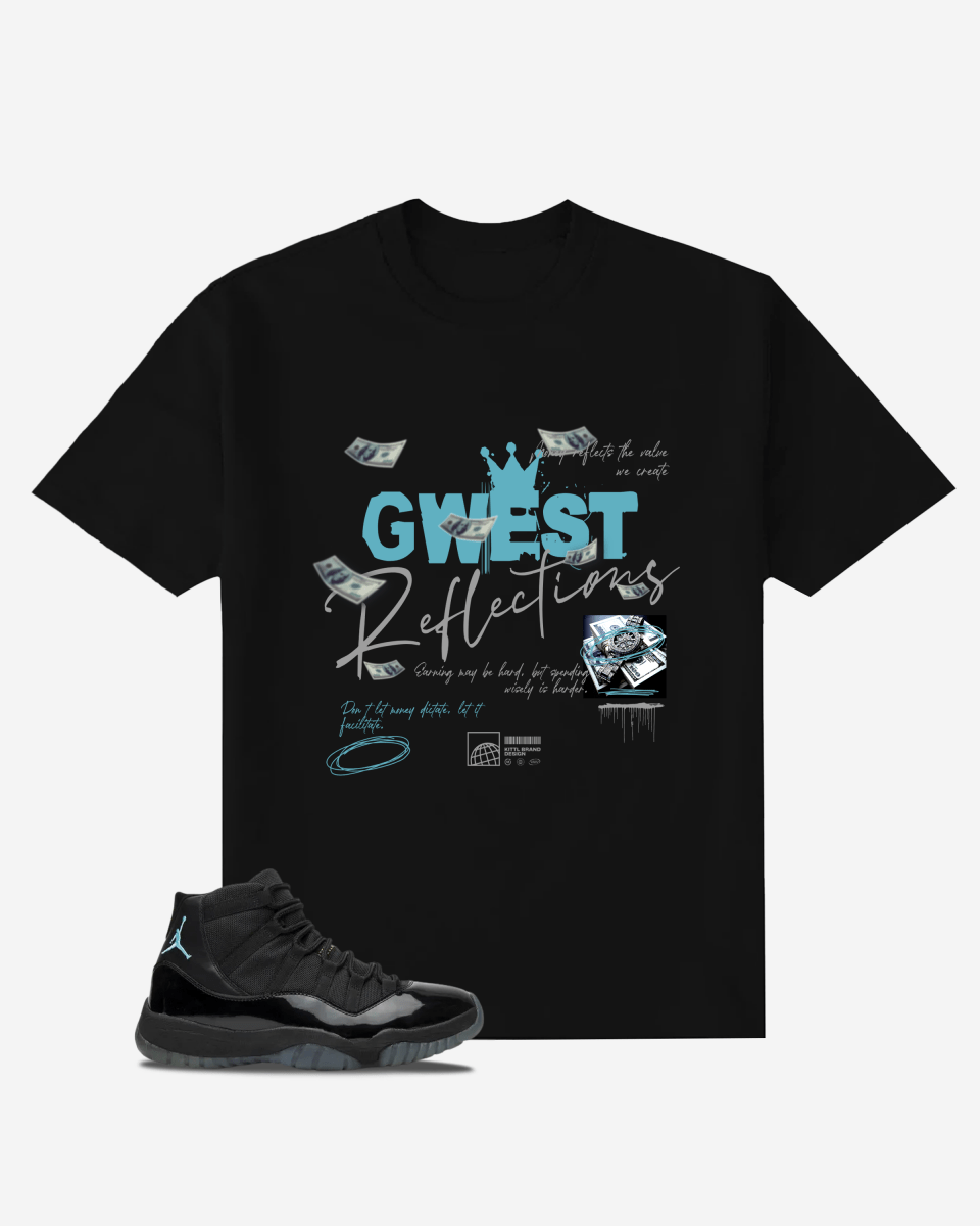 Money Reflections Oversized  T-Shirt