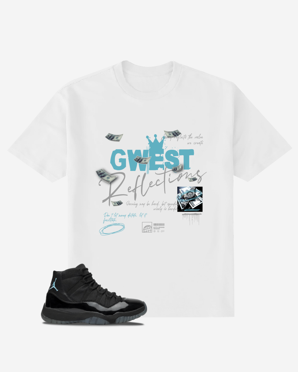 Money Reflections Oversized  T-Shirt